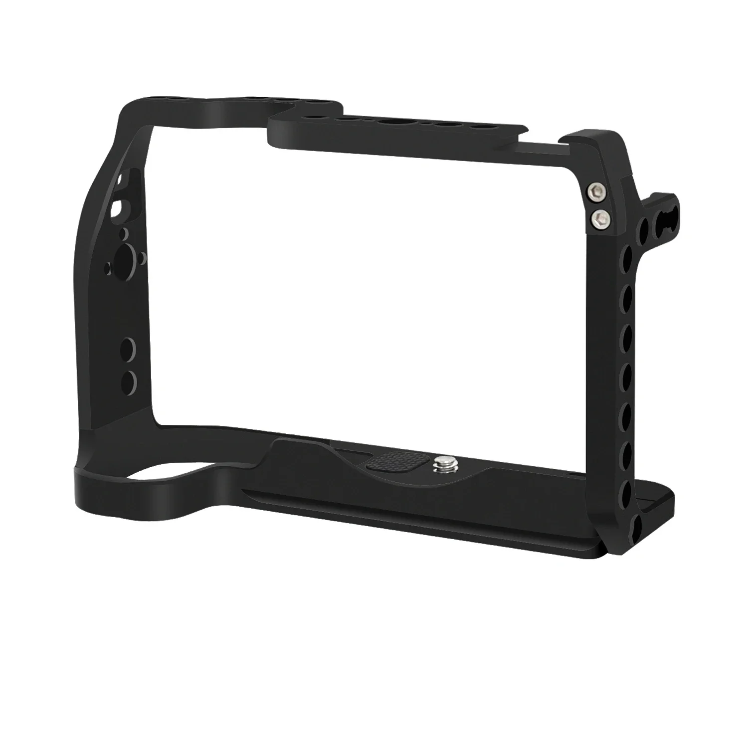 Klatka do aparatu Canon EOS RP do nagrywania wideo Stabilizator Klatka Rama z otworami ARRI 1/4 3/8 do monitora LED Light — zdjęcie 2