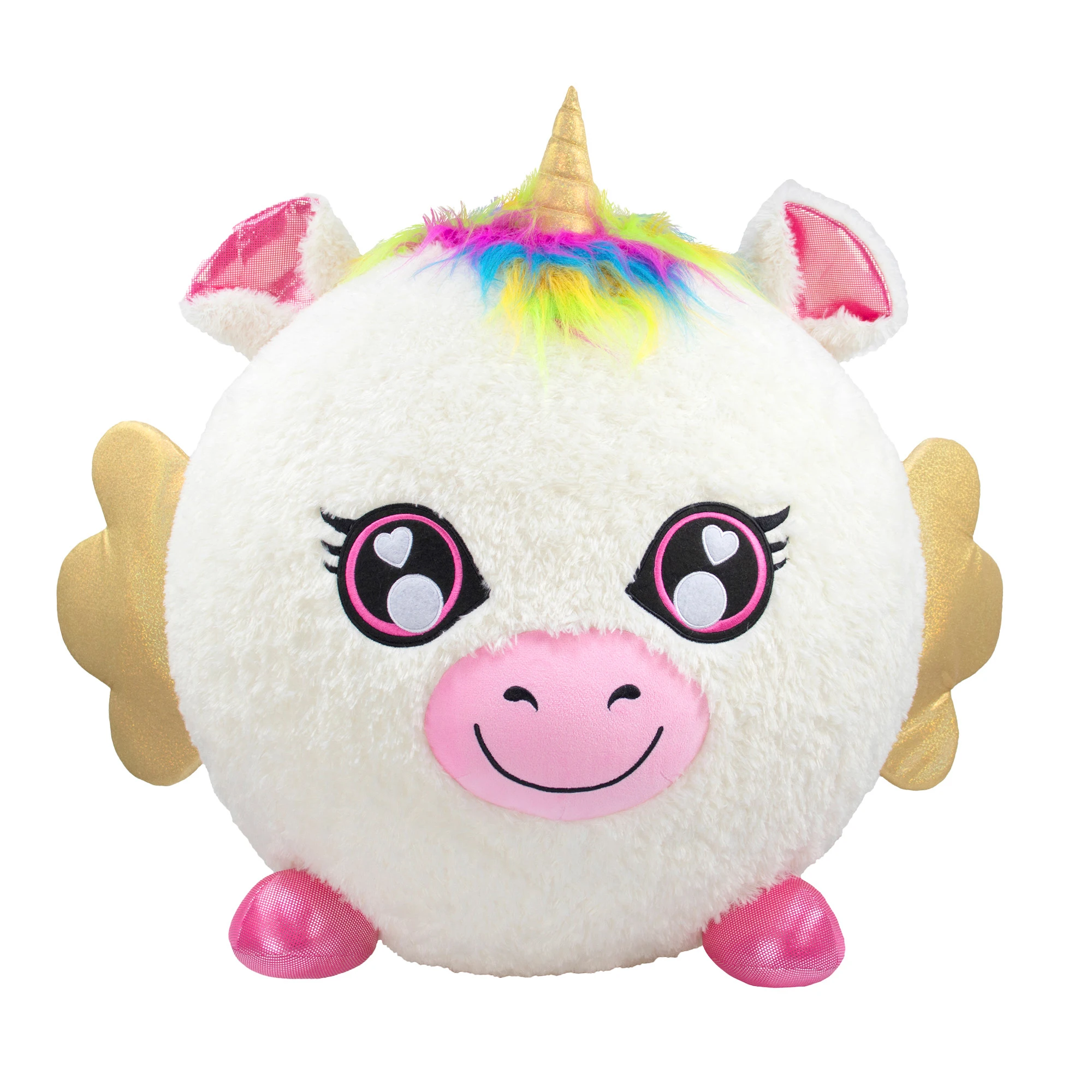 Biggies Plush Toy Giant Unicorn Ball Super Soft Size XXL Inflatable Plush Toy Included Plush Toy for Children Stuffed animal Birthday Gift