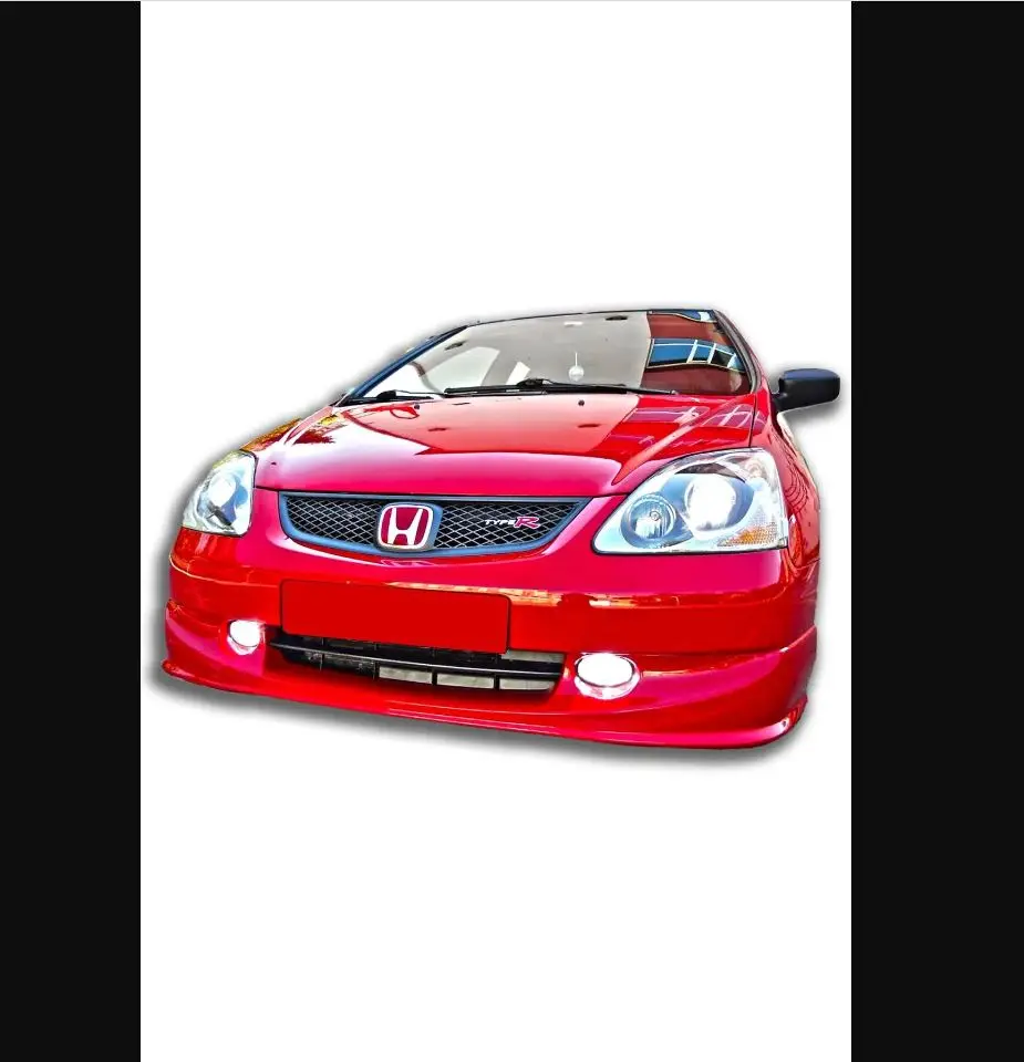FOR Honda Civic Sport Front BUMPER Attachment Ep2 Ep3 Plastic - Body Kit Spoiler Diffuser Lip Side Skirts Wings Antenna Tires