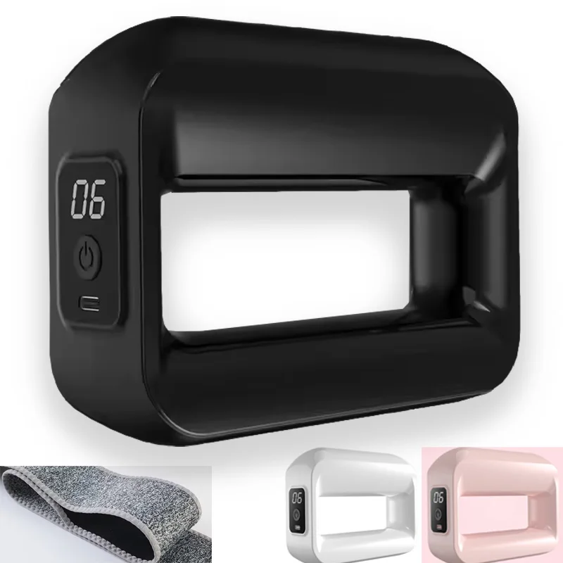 Fascia Gun Comfortable Massager Portable Deep Tissue Body 6 Gears Fascial Ring Handheld Percussion Vibration Fitness Massager