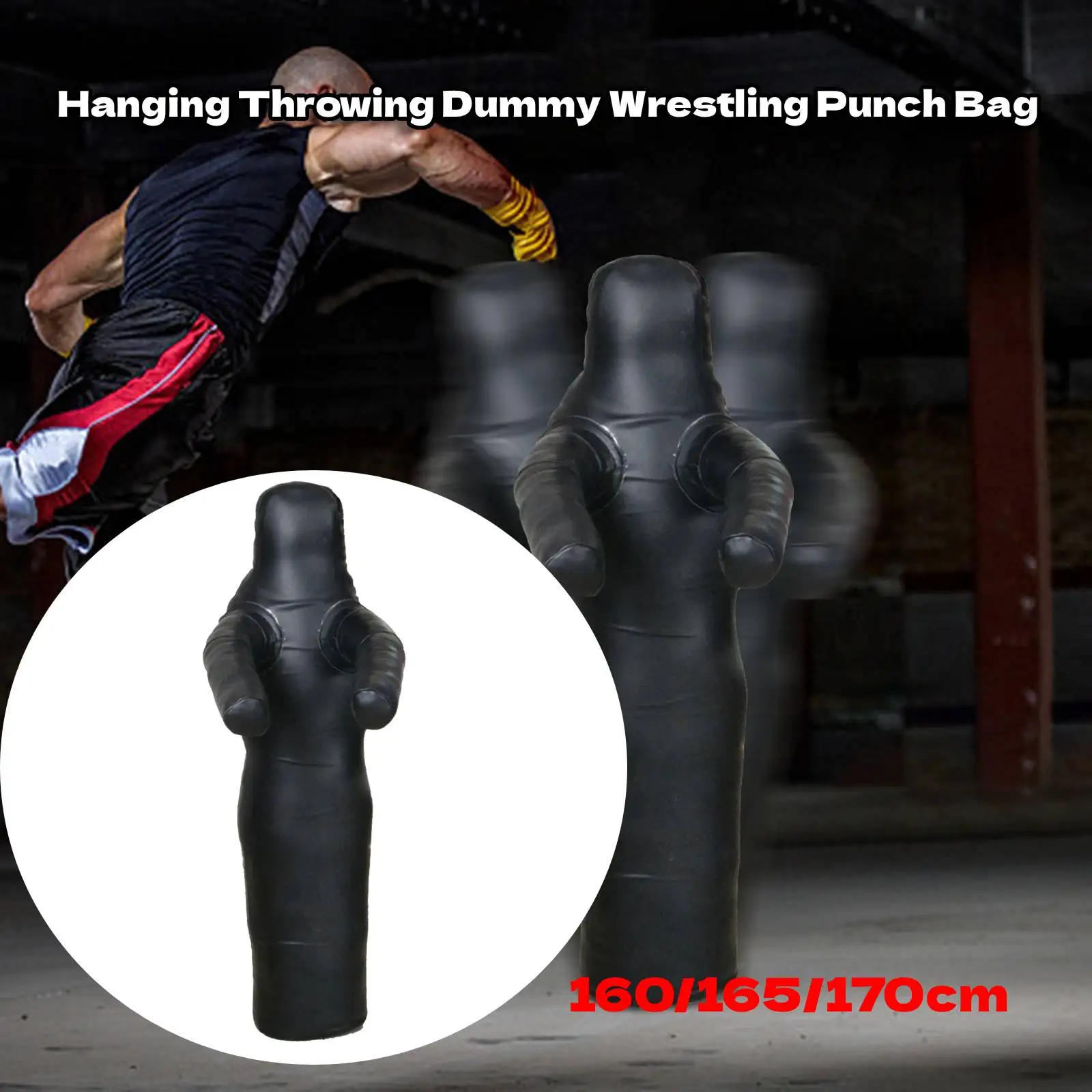 

Сумка-пустышка Mma Grappling, незаполненная подвесная боксерская пустышка, многофункциональная боксерская сумка, боксерская пустышка, тренировочный манекен для дзюдо