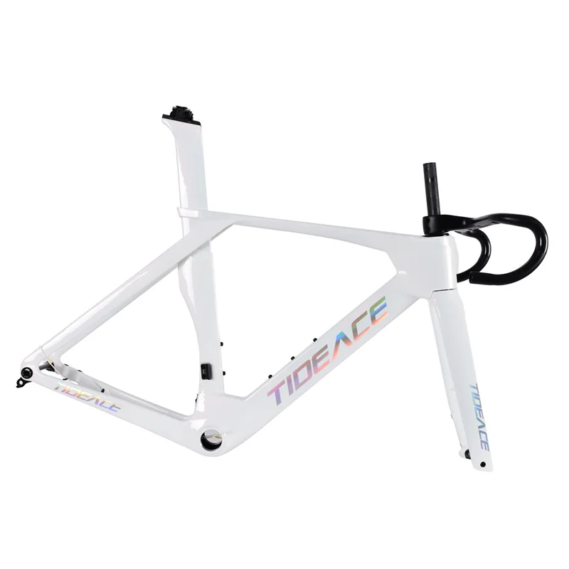 ARES Super Toray T1000 UD Light Weight Carbon Road Frame Cycling Bike Disk Brake Bicycle Racing Frameset Racing Team Bike