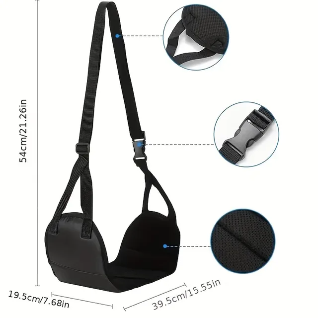 1Pc Portable Soft Airplane Foot Rest Adjustable Height Travel Footrest Hammock Leg Support Cushion for Business Trip Office Home 6 1Pc Portable Soft Airplane Foot Rest Adjustable Height Travel Footrest Hammock Leg Support Cushion for Business Trip Office Home 6