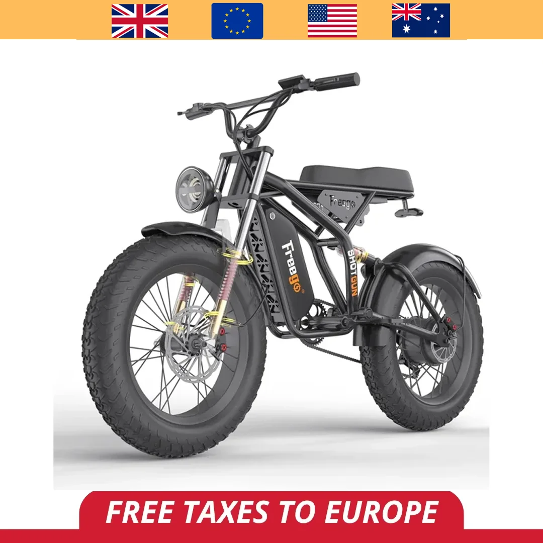 

Fatbike Local Spot Factory V8 Electric Bike 48v Mountain Ebike Fat Tire V20 Cheap Price Dirt Bike Electric Hybrid Bike