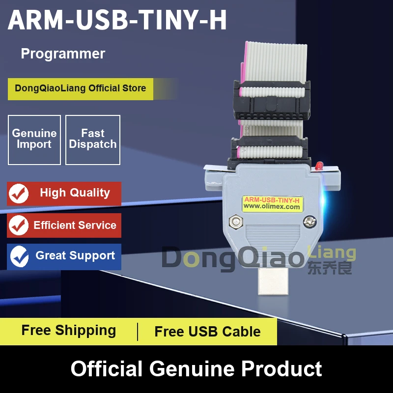Official Genuine For ARM-USB-TINY-H Olimex Debugger JTAG for Programming ARM Microcontrollers