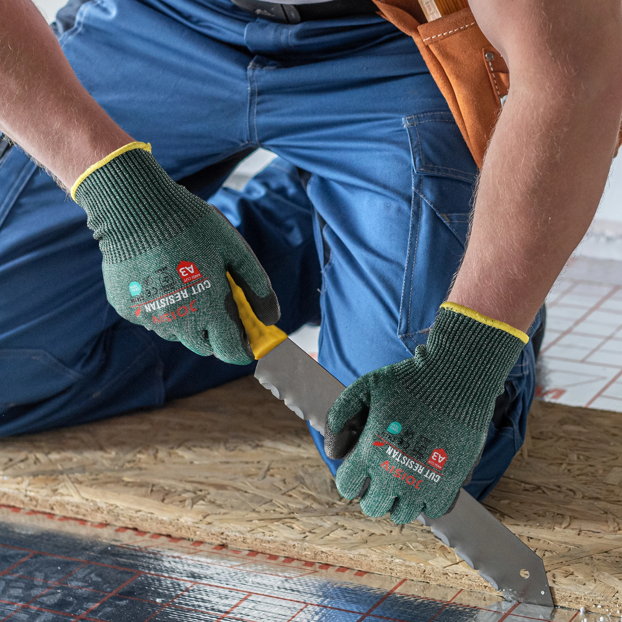 Cut-Resistant Work Gloves eaturing Non-Slip, Breathable, And Durable Materials Suitable for Cutting work