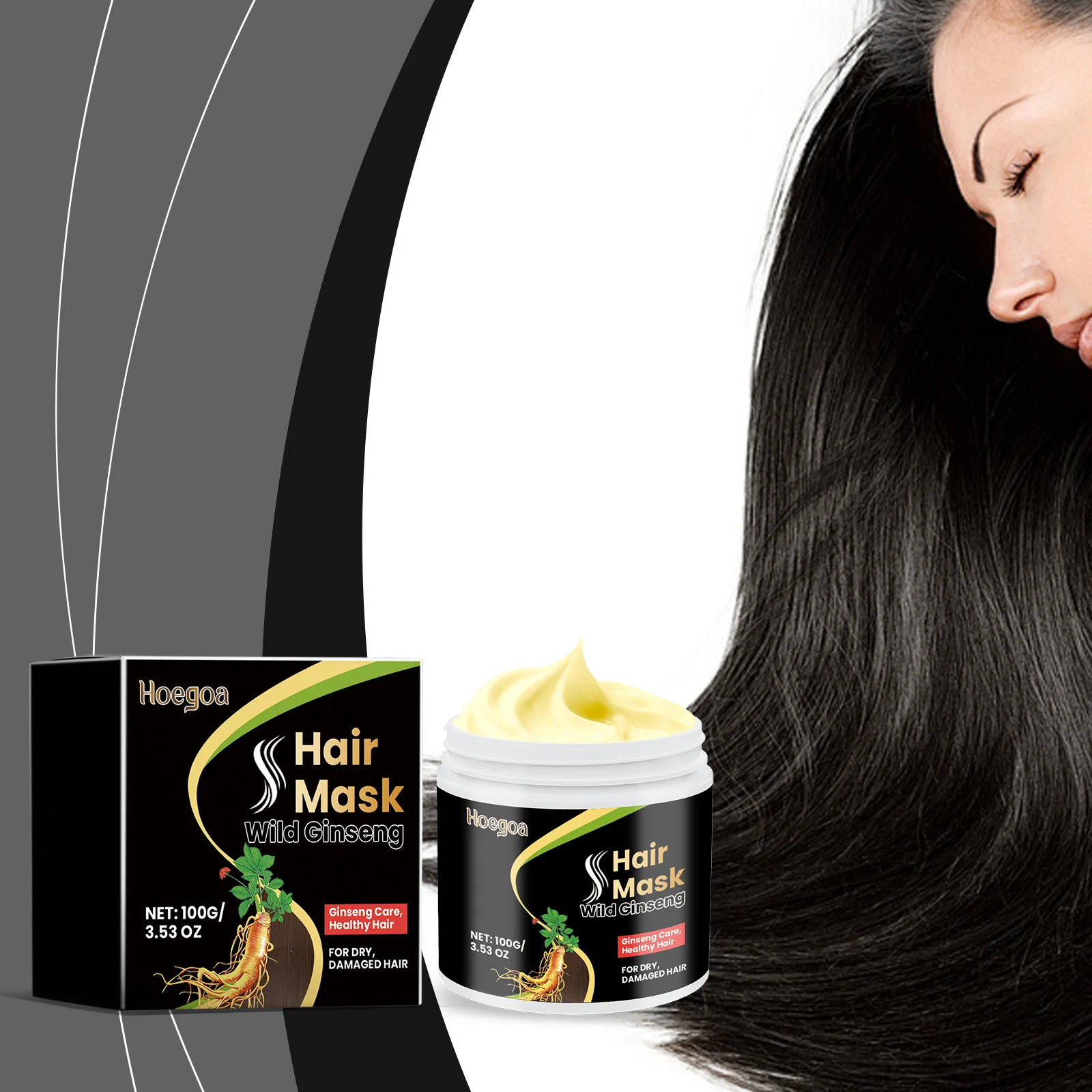 

Repair Hair Mask Reduce Damaged Hairs Split Ends Treatment Resilience Professional Hair Mask Essence Suitable For All Hair Types
