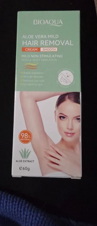 BIOAQUA – Crème Dépilatoire Douce, Peau Lisse