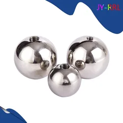 Steel Ball with M2/M3 Threaded Hole Metric Stainless Steel Drilling Balls Female Thread Blind Hole Smooth Ball Bead DIY