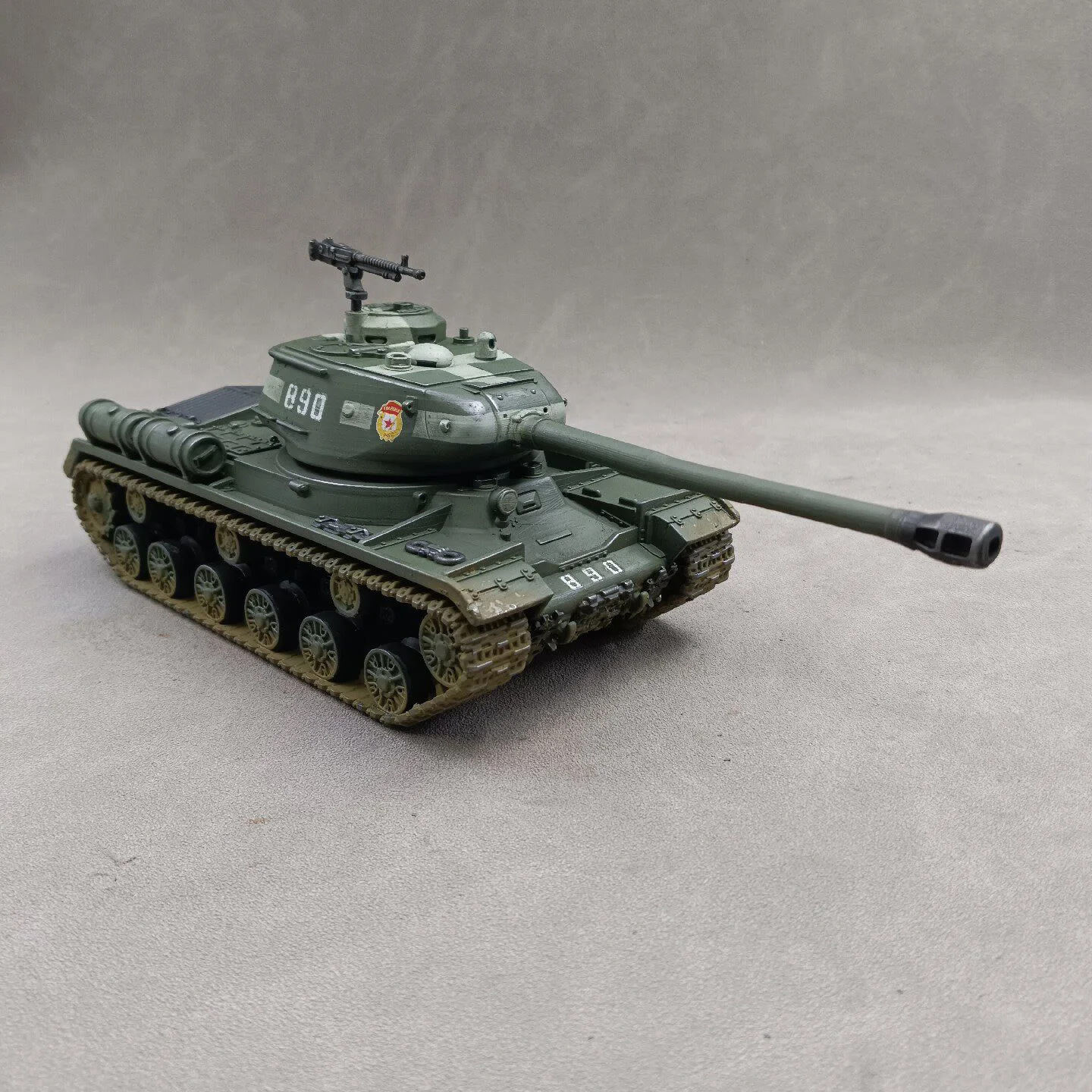 1/35 Soviet IS-2 tank  , SLA printing hand-colored finished model decorative ornament