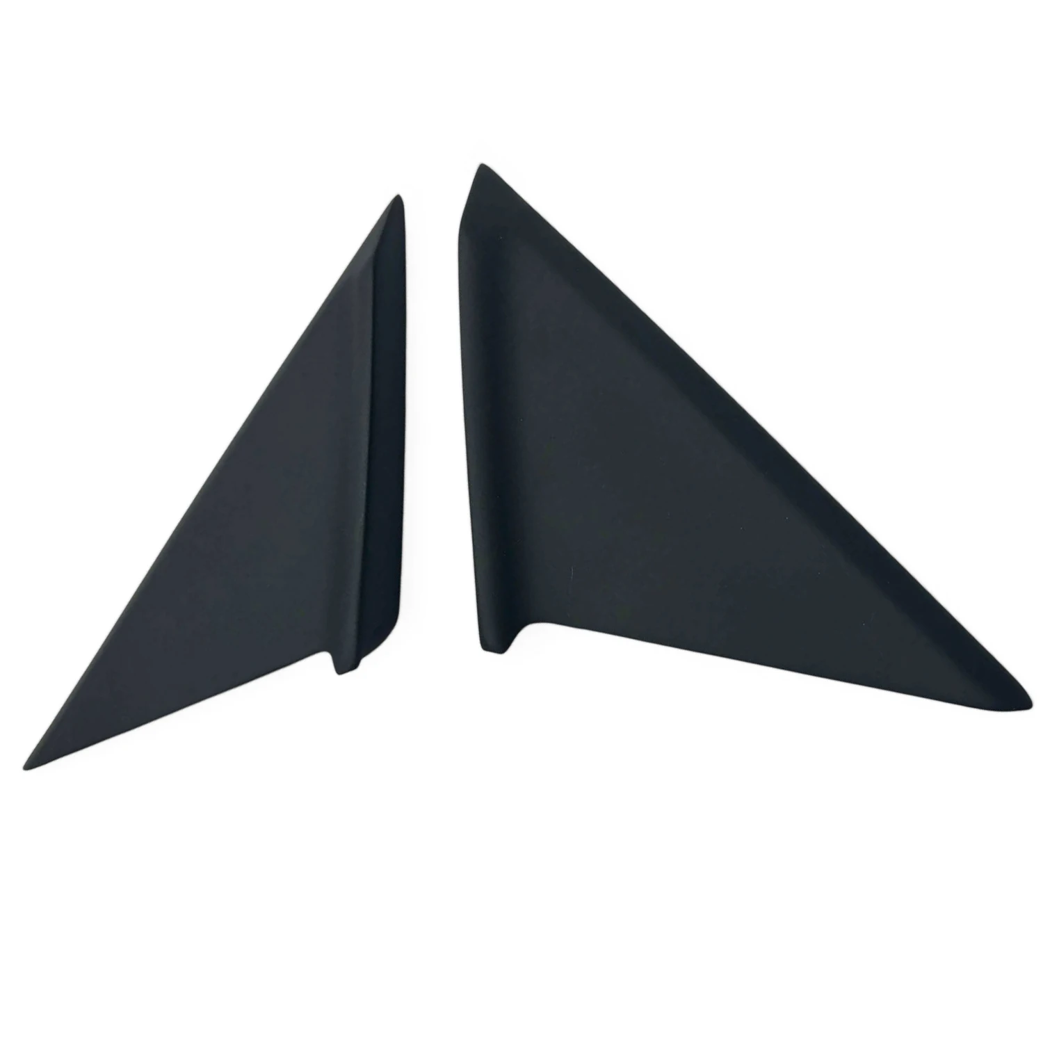 

One Pair of Left and Right Side - Black Color - A-Pillar Triangular Plate Wind Deflector for Porsche Cayman & Boxster 981 718