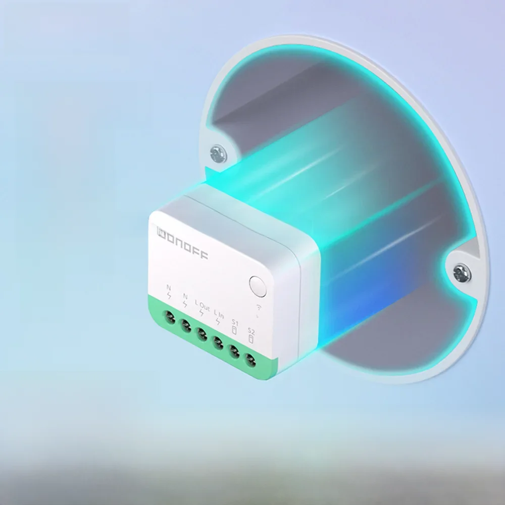 SONOFF MINIR4M Wifi inteligentny przełącznik Matter włącznik światła uniwersalny wyłącznik inteligentny kontroler domu praca z asystentem Google Alexa — zdjęcie produktu 7