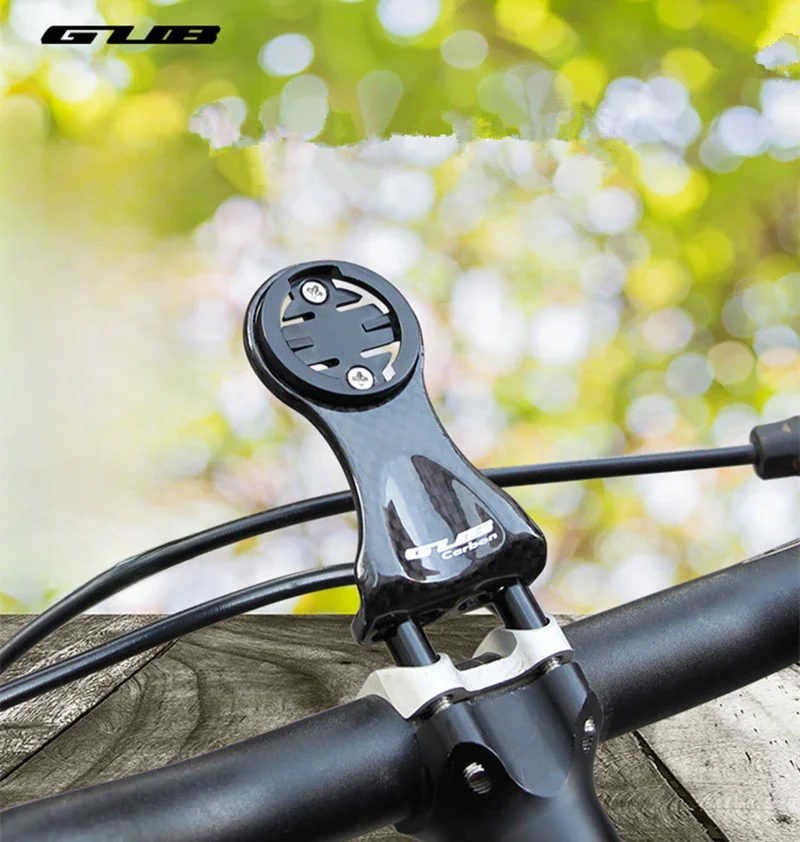 AliExpress GUB 3K Carbon Cycle Computer Handlebar Holder Bike Hold for Garmin CATEYE Bryton Table Bracket MTB Road Bicycle stem Mount