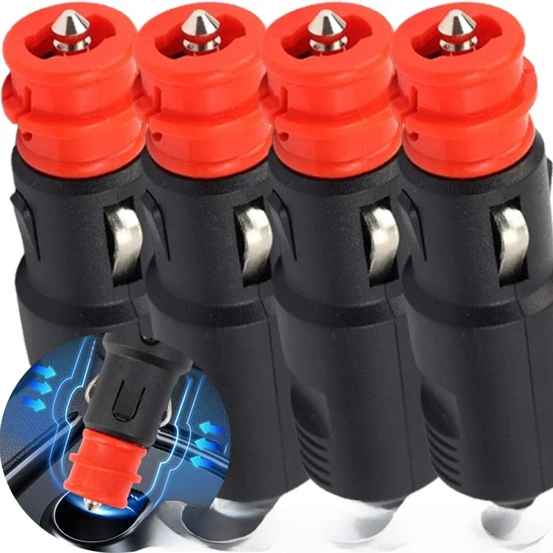 Uniwersalna wtyczka zapalniczki samochodowej 12V-24V Gniazdo zasilania Wtyczka zapalniczki Adapter wtyczki męskiej Akcesoria — zdjęcie 2