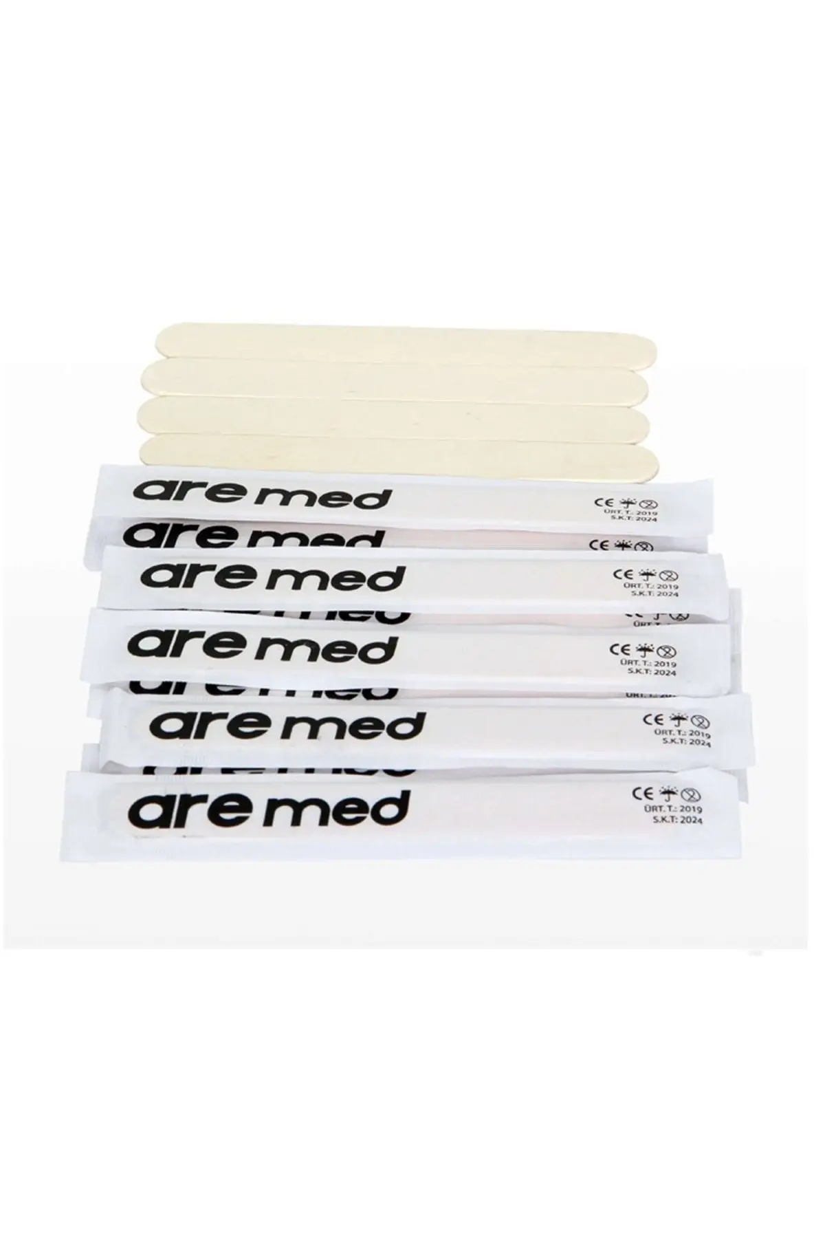 Sterile abeslang 100 pcs. Single sterile packaged Doctor's stick abeslak hobby material medical abeslang fast shipping