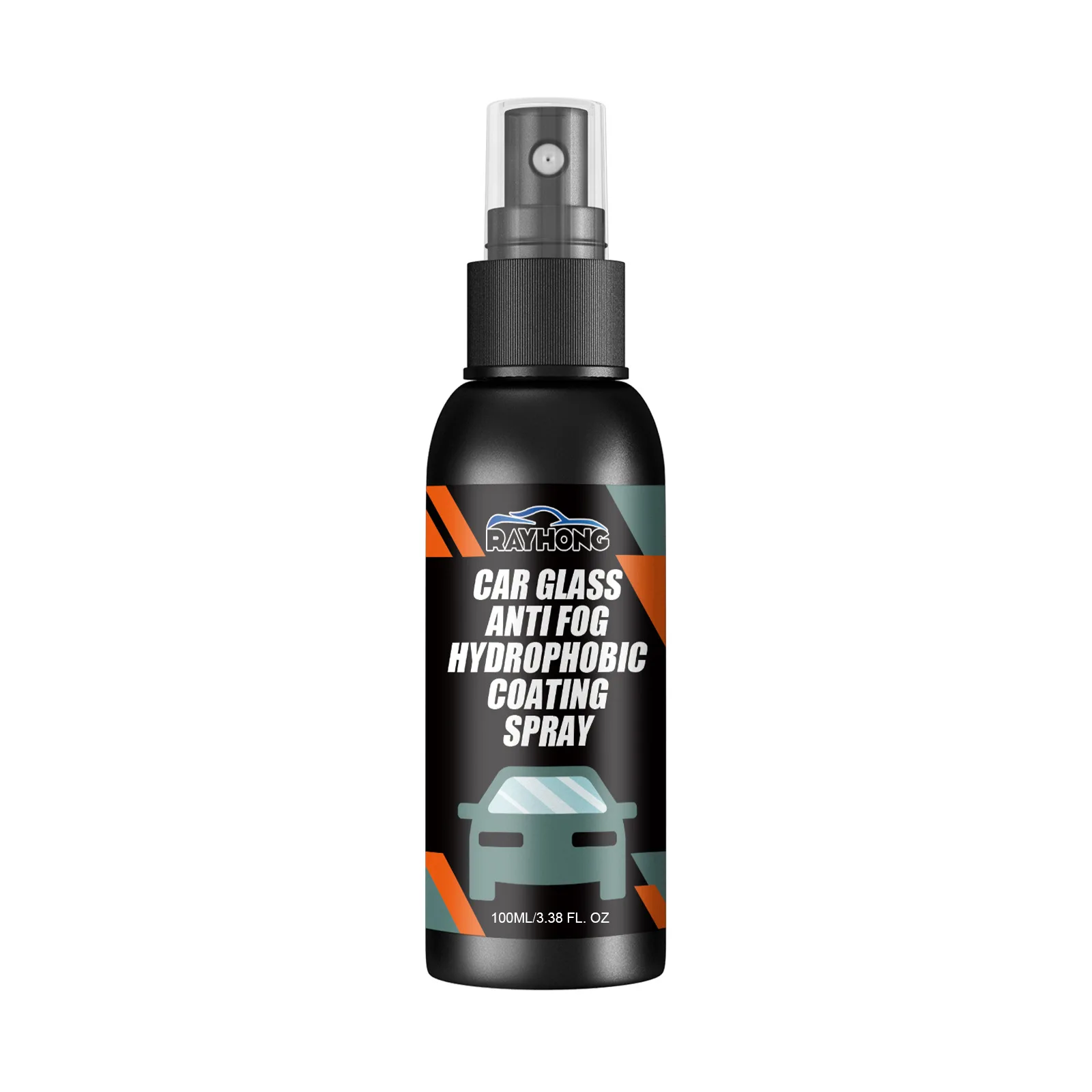 Rayhong 100ml anti-chuva para carros spray repelente de água de vidro máscara de pára-brisa anti-nevoeiro proteger revestimento spray de limpeza de vidro automático