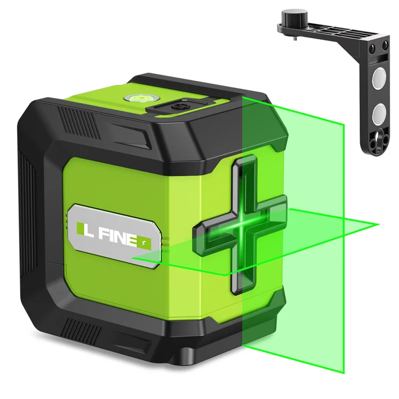 2 Lines Mini Professional Laser Level Self Levelling Green Beams Laser Horizontal & Vertical Cross-Line Laser Level Tools