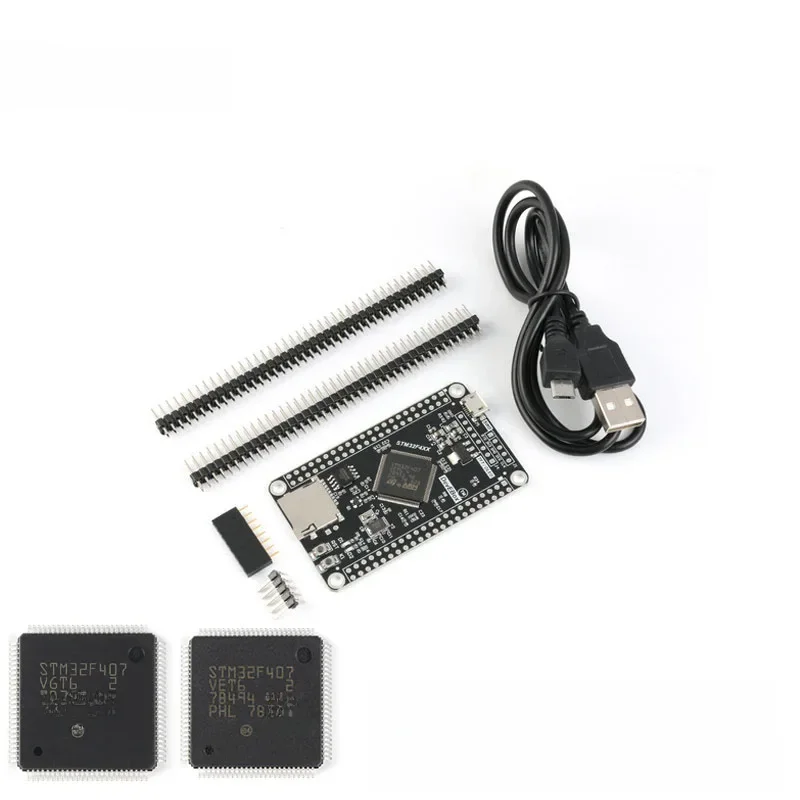 STM32F407VET6 STM32F407VGT6 STM32 F407VET6 F407VGT6 System Learning Core Chip Board STM32F407 Development Board F407 Single-Chip — zdjęcie 2