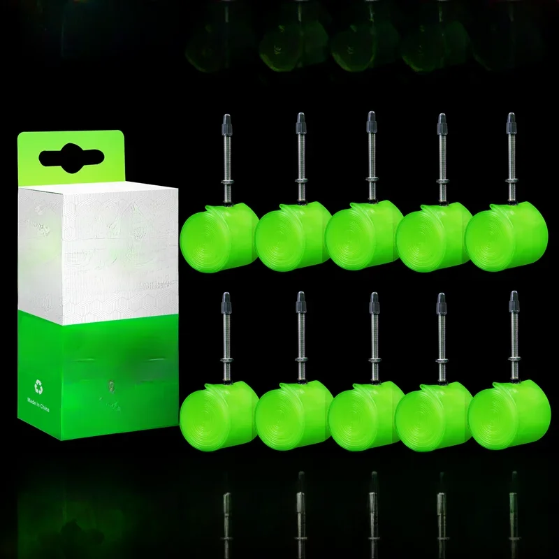 AliExpress NONE Bicycle Inner Tube UltraLight Road MTB Bike TPU Tire 60mm 700C 18 23 25 28 32C Length French Valve Super Light Liner Cycle