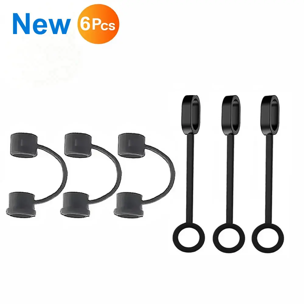 4 Stück Silikon Anti-Verlust-Abdeckung Schutzhülle Kabel Konverter Halter Strap Tether für verschiedene Ladeadapter – Detail 10