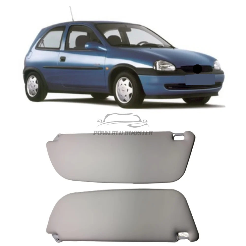 

For Opel Corsa B Interior Sun Visor Protection Left Right 2 Pcs Car Accessories Replacement Parts Trim Fast Delivery