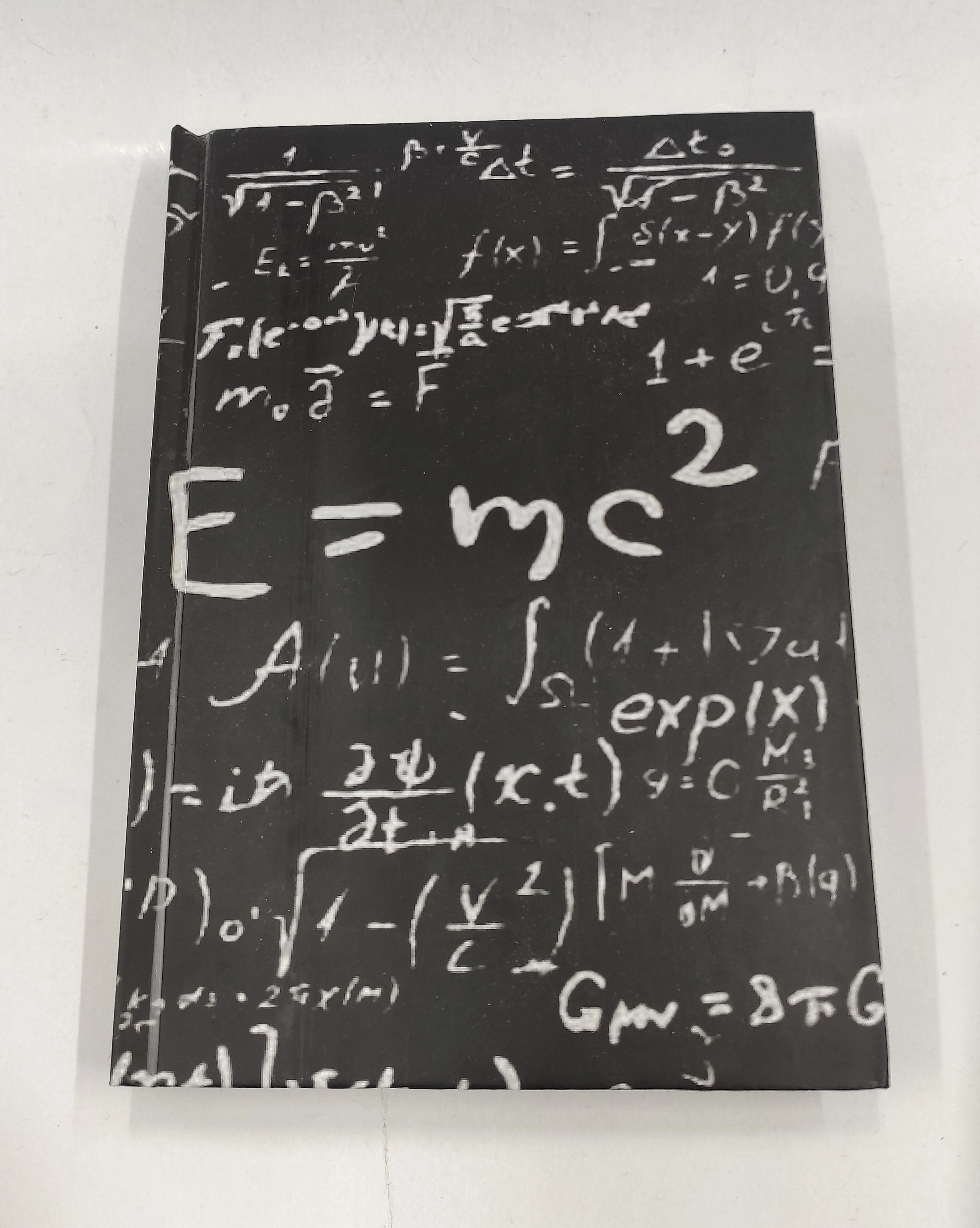 physics-themed, A5 size agenda, notebook