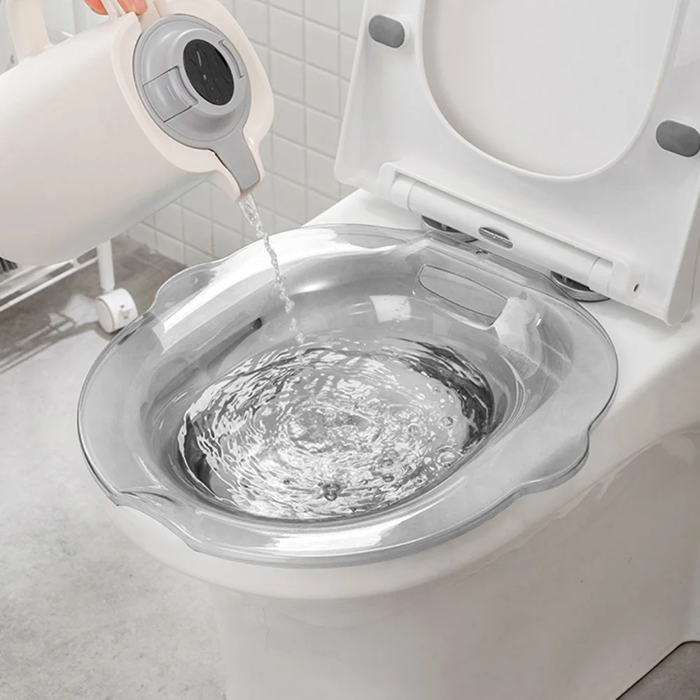 Coolroha Haushalt Bidet Transparente Toilette Bidet Becken Sitz Bad Schwangere Frauen Postpartale Hämorrhoiden Blase