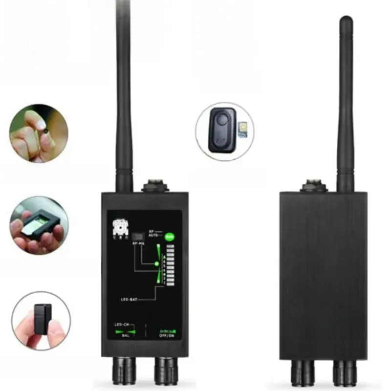 M8000 Automatische Signaaldetector Draadloze Rf-Signaal Detecteert Anti-Spy Candid Camera Gsm Gps Scan Finder Magnetische Antennescanner - afbeelding 2