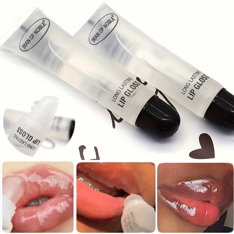 Brillant à lèvres finition brillante 5 pièces, crème hydratante pour tous les Types de peau, huile à lèvres hydratante Non collante, longue durée pour les lèvres sèches