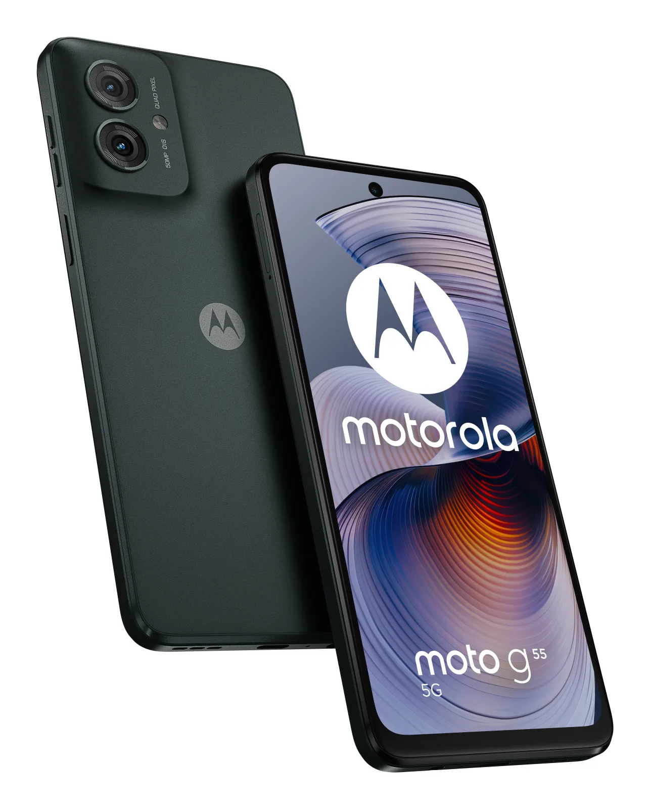 Moto Motorola G55 5G 256GB 6.49 5G Dual-Sim Android 14 Gris Forêt Moto Motorola G55 5G 256GB 6.49 5G Dual-Sim Android 14 Gris Forêt