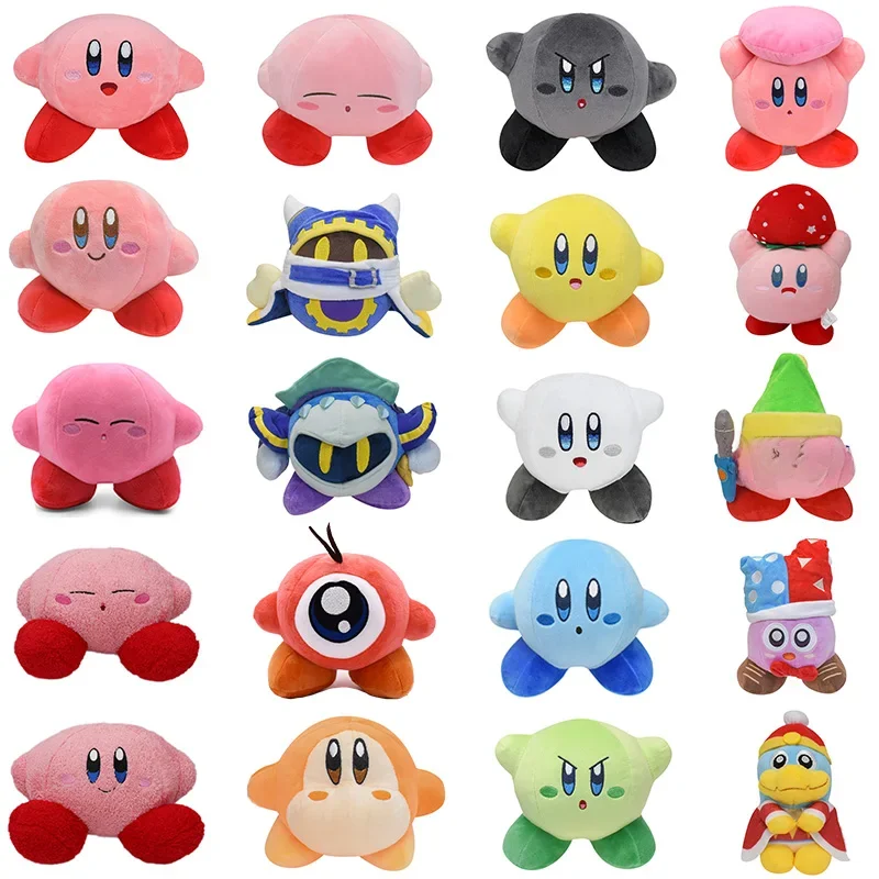 Stern Kirby Anime Plüschtiere Schwert Kirby Magolor Meta Ritter Waddle Dee King Dedede ausgestopfte