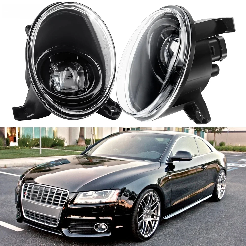 Phare antibrouillard LED Canbus pour Audi A5, S5, conducteur et passager, 30W, H11, 8000LM, 12V, 2008, 2009, 2010, 2011, 1 paire