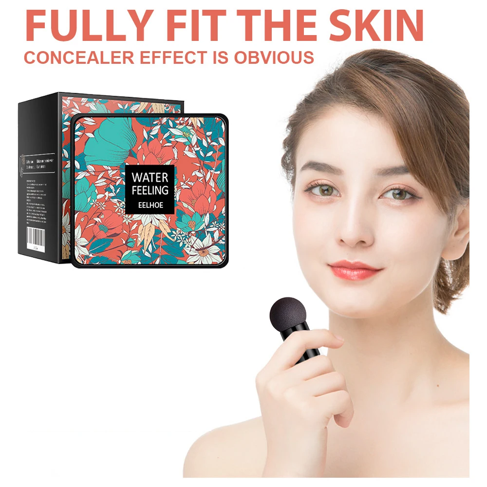 EELHOE フェイスメイク エアクッションBBクリーム 完璧なカバー力 肌色を明るくする 保湿 オイルコントロール コンシーラーメイク BBクリーム