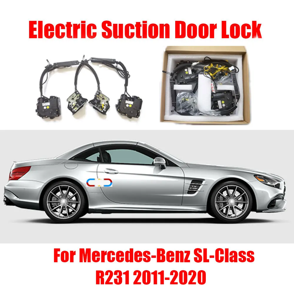 

For Mercedes-Benz MB SL-Class R231 2011-2020 Car Electric Suction Door Power-assisted Closing Door Soft-close