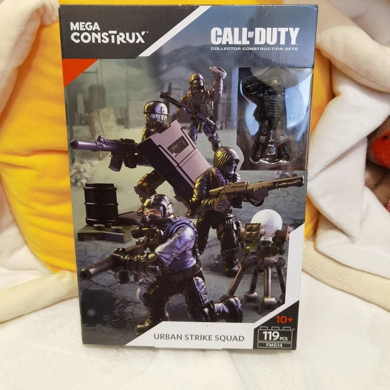 

MEGA CONSTRUX Call of Duty COD URBAN STRIKE SQUAD FMG14 New Collector RARE TOY