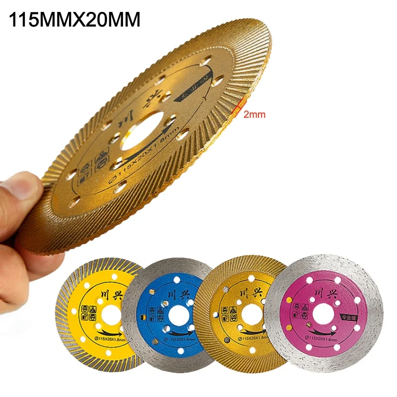 

115mm Saw Blade For Porcelain Tile Ceramic Dry/Wet Cutting Concrete Granite Cement Stone Cut Off Saw Blade Cutting Disc Tools