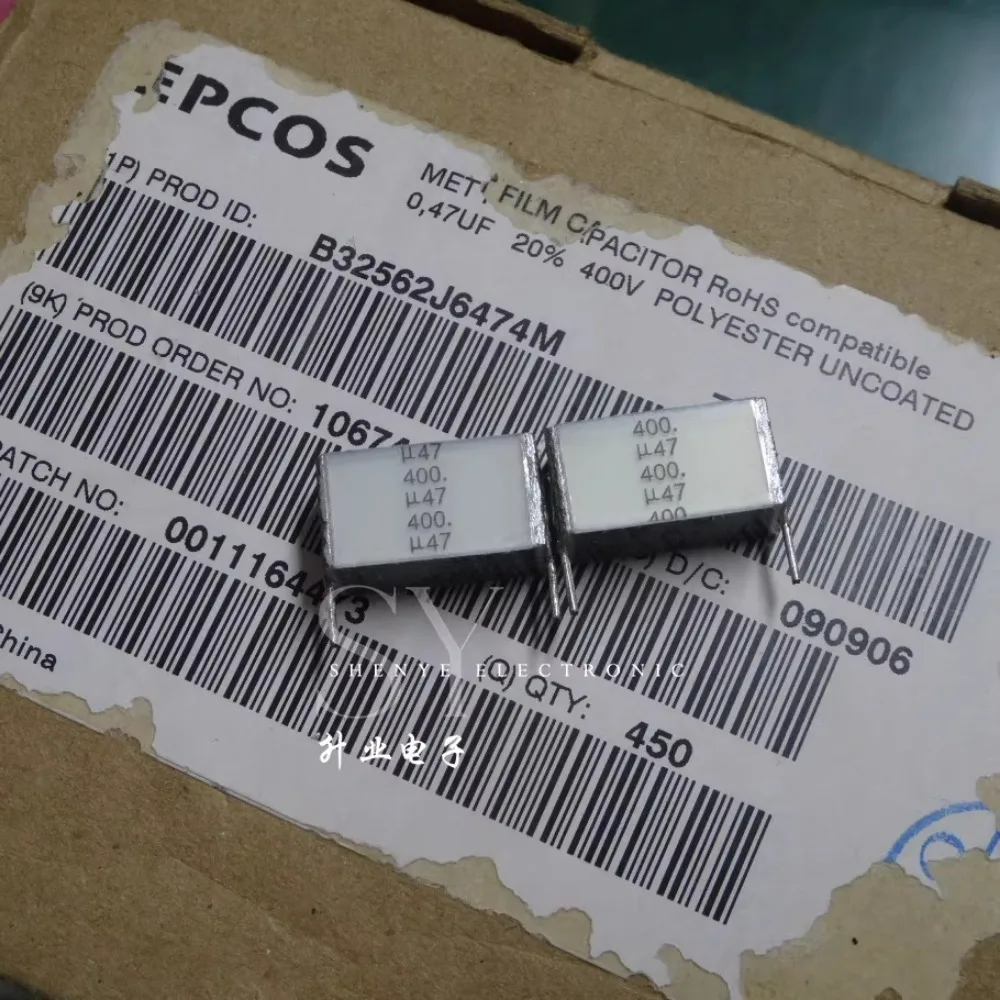 5PCS EPCOS 0.47uf/400v u47 470nf 474 새로운 15mm 천층 케이크 커패시터
