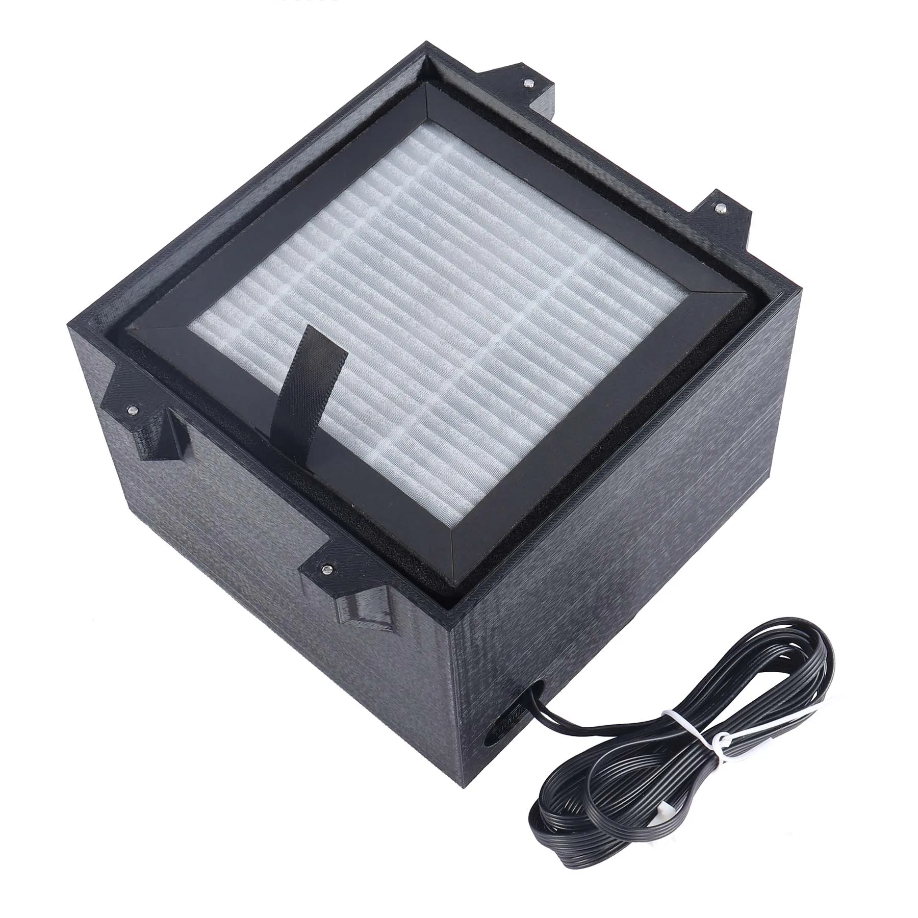 Blurolls Air HEPA Filter for Enclosure Prusa MK4 MK3S XL Core One 3d Printer Air Cleaning 12032 Fan 24v 3D Printed Box PETG