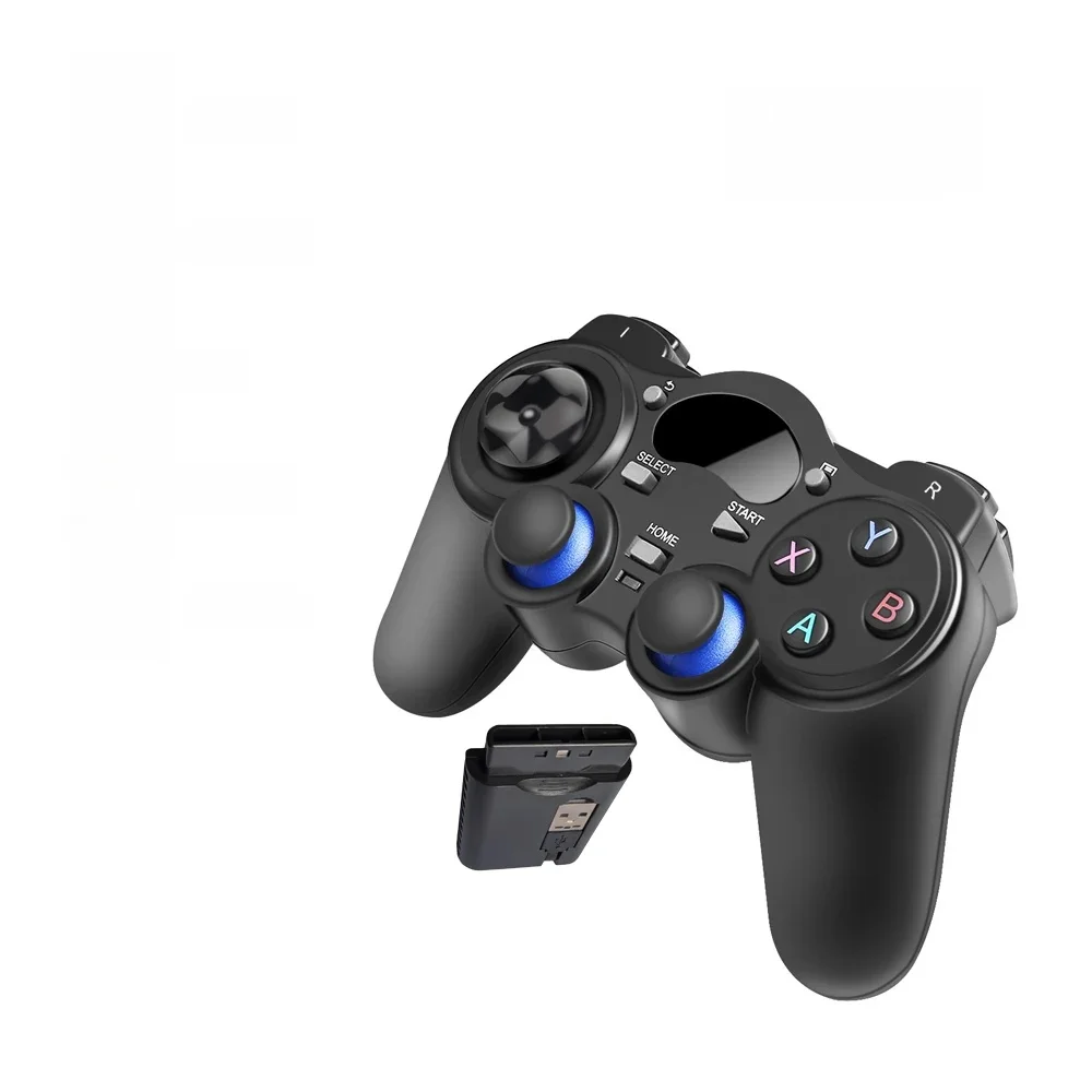 Manette de jeu sans fil pour console Playstation, manette de jeu pour PS1, PS2, PS3, PC, TV, Android, 2.4GHz