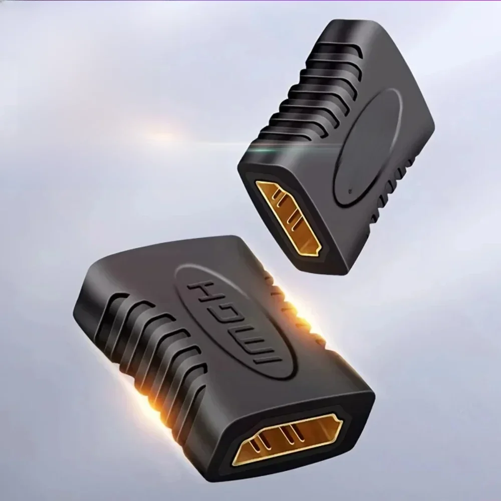 NNBILI 4K HDMI Extender femelle à femelle convertisseur Extension adaptateur Audio pour moniteur affichage ordinateur portable TV Hdmi câble Extension