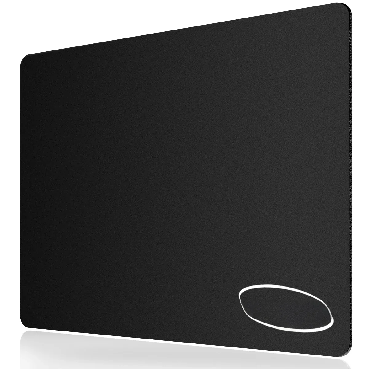 EXCO Office Mouse Pad Small Smooth Cloth Surface Gaming Mousepad with Anti-Slip Rubber Base for Computer Laptop Home Portable