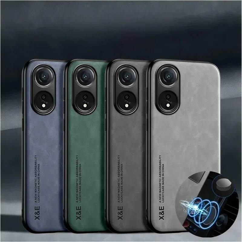 Etui odporne na wstrząsy do OPPO A60 A79 A78 A58 A38 A18 A98 5G A57 A57S A95, pokrowiec ochronny z magnetycznym uchwytem samochodowym, Coque — zdjęcie produktu 7