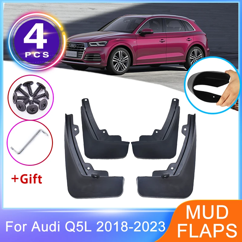 

Для Audi Q5L 2018 2019 2020 2021 2022 2023 брызговики защита колес крыло брызговики брызговики автомобильные брызговики аксессуары