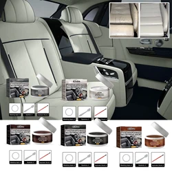 Car Leather Vinyl Repair tool Leather Dye Kit For Auto Seat Sofa Leather Repair Coats Holes Scratch Cracks No Heat Liquid
