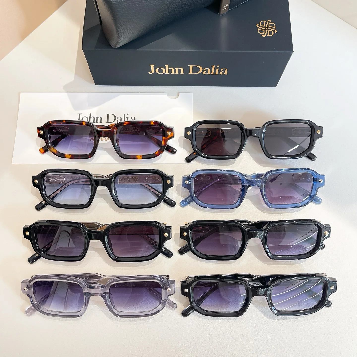 

Солнцезащитные очки JOHN DALIA JD PROJRCT SERIES P06, высочайшего качества, для мужчин и женщин, люксовый бренд, дизайнерские модные очки, в коробке.