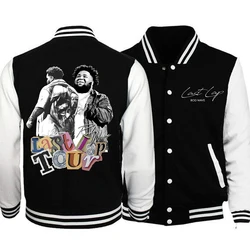 Rapper Rod Wave Last Lap Tour 2024 Baseballs Jackets Women Men Sports Baseball Jacket Hoodies