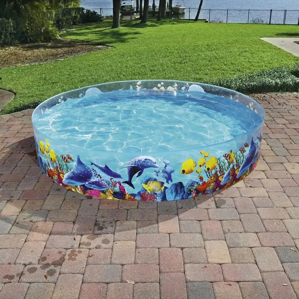 Best Way Odice Fun Enjoy circular air-less 244x46cm children's water pool pool Outdoor party garden ground 55031