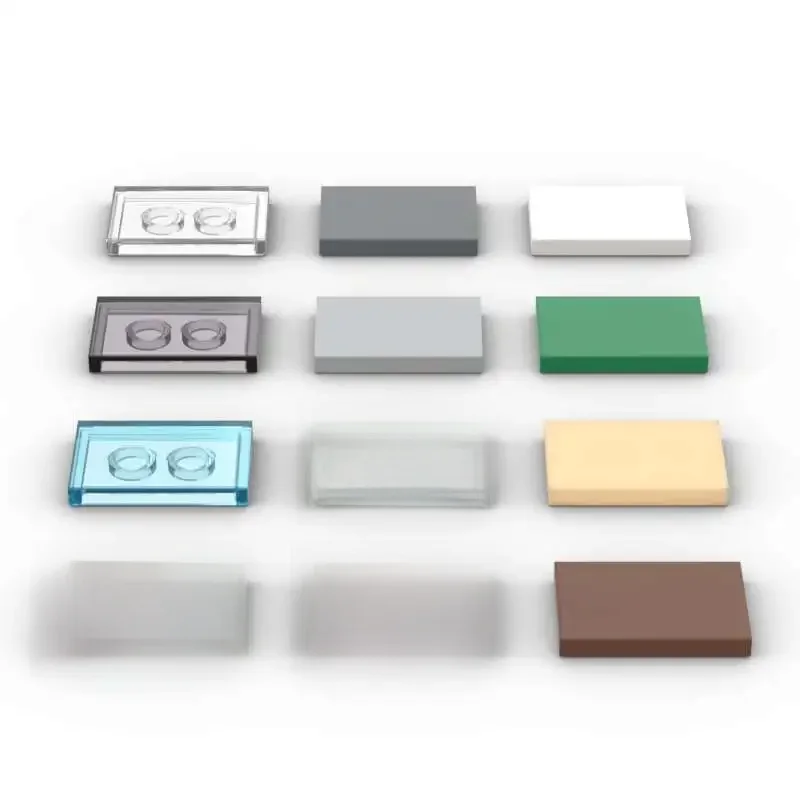 MOC – Kit de blocs de construction de plaques de pneus 26603 2x3, panneau lumineux de haute technologie, briques, jouets à particules, cadeaux d'anniversaire pour enfants, 10 pièces