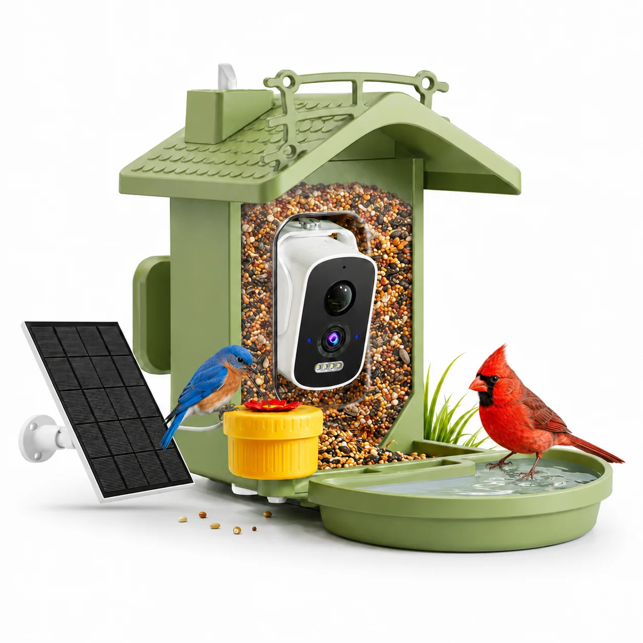 Smart Garden Bird Bath - Wielofunkcyjna karmnik dla ptaków na zewnątrz
