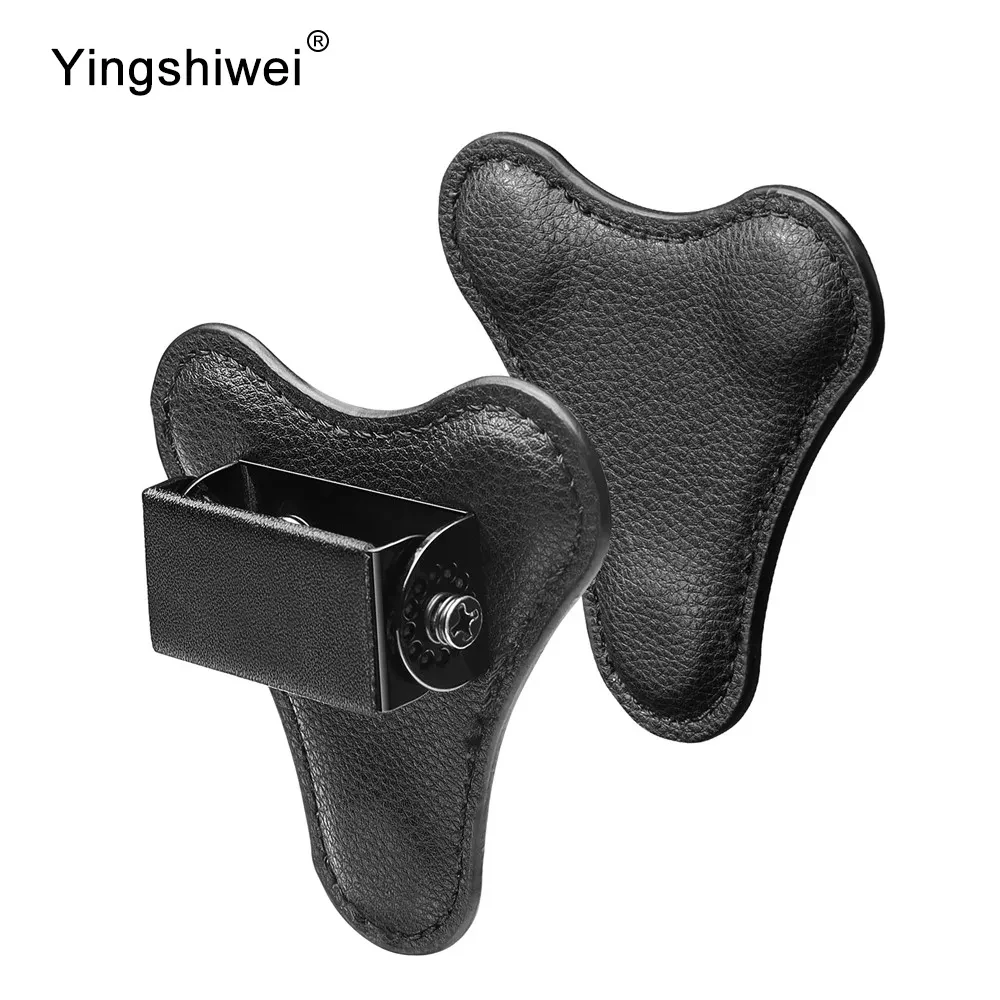 Yingshiwei SC-2 Dustproof Leather Bodycam Police Magnetic Snap Back Clip Law Enforcement Device Wearable Mini Magnetic Back Clip